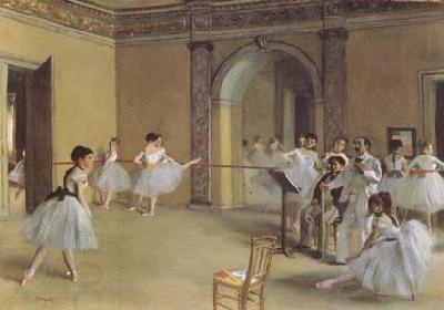 Edgar Degas Dance Class at the Opera (mk09) China oil painting art